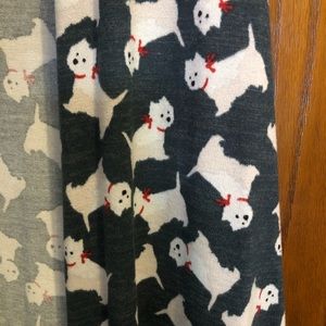 LuLaRoe Joy NWT size L ***UNICORN*** Westie Dogs!